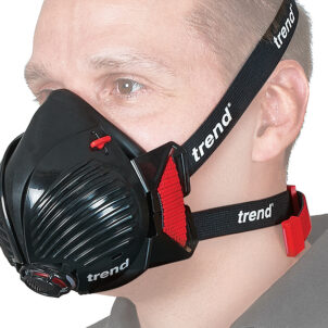 AIR STEALTH Half Mask Medium/Large with P3 Filters - Image 2