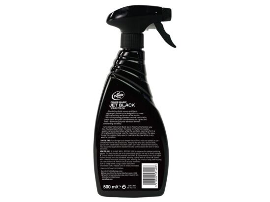 Jet Black Spray Polish 500ml - Image 4