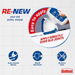RE-NEW Silicone Sealant White 80ml - Image 3