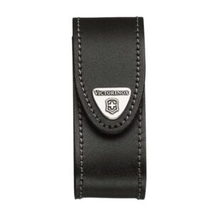 Black Leather Belt Pouch (2-4 Layer)