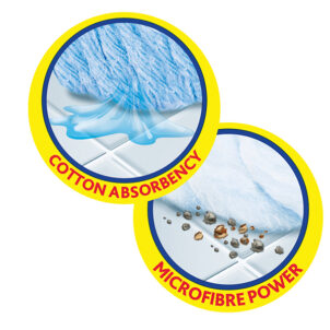 SuperMocio Microfibre & Cotton Refill