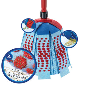 SuperMocio 3Action XL Mop Head & Handle - Image 2