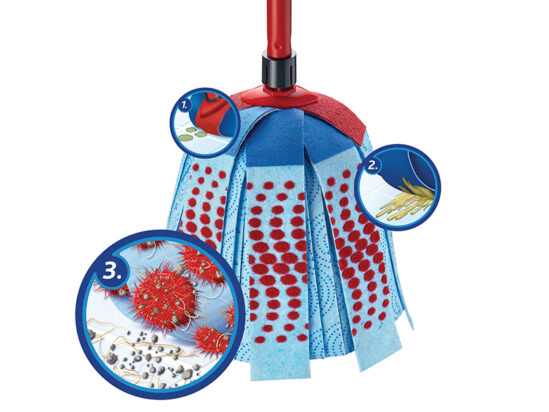 SuperMocio 3Action XL Mop Head & Handle - Image 2