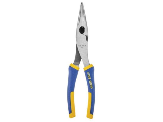 40° Bent Long Nose Pliers 200mm (8in) - Image 2