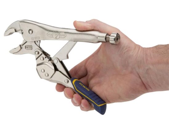 10WR Fast Release™ Curved Jaw Locking Pliers with Wire Cutter 254mm (10in) - Image 2