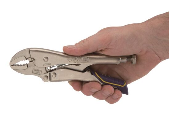7WR Fast Release™ Curved Jaw Locking Pliers with Wire Cutter 178mm (7in) - Image 4