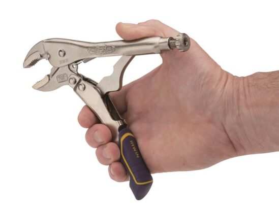 7WR Fast Release™ Curved Jaw Locking Pliers with Wire Cutter 178mm (7in) - Image 5