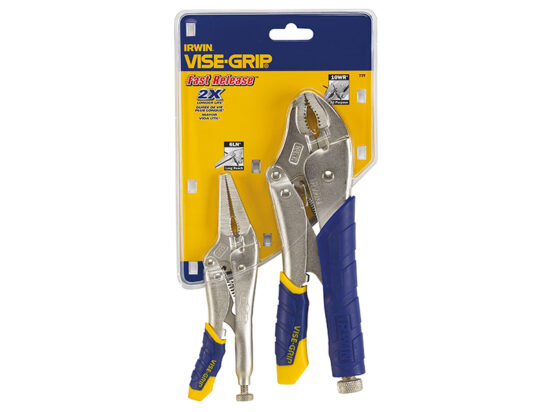 Fast Release™ Locking Pliers Set of 2