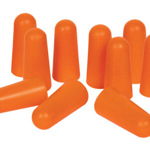 Tapered Disposable Earplugs SNR 33 dB (5 Pairs)