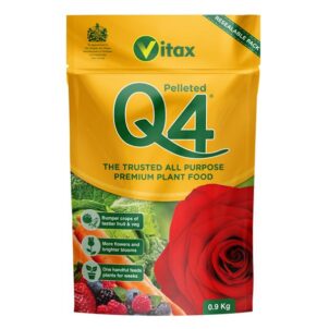 Q4 Pelleted Fertilizer 0.9kg Pouch