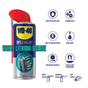 WD-40 Specialist® White Lithium Grease 400ml - Image 3