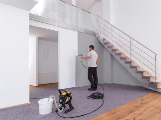 Control Pro 250R Airless Sprayer 550W 240V - Image 2