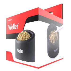 Brass Wire Sponge Cleaner with Holder - Image 4