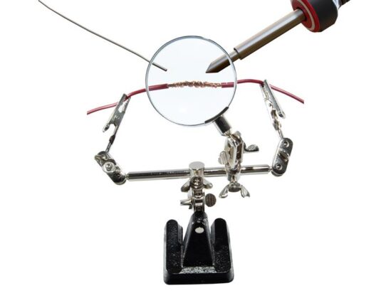Helping Hands Holder - 2 Arms & Magnifier - Image 2