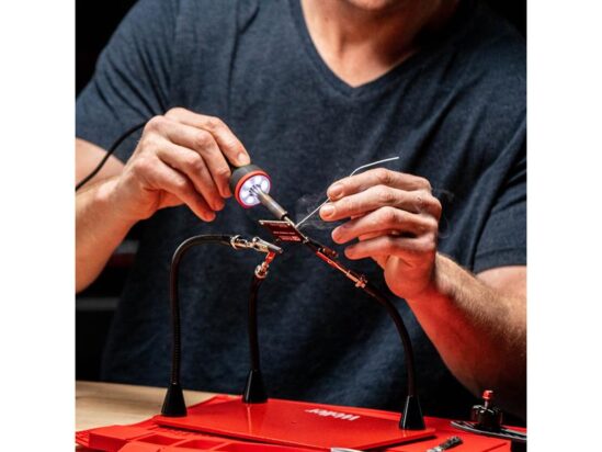 LED Halo Ring™ Soldering Iron Station 5-30W 240V - Image 4