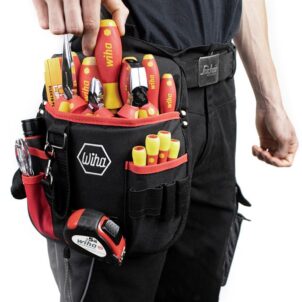 electrician Tool Set, 18 Piece (inc. Belt Pouch)
