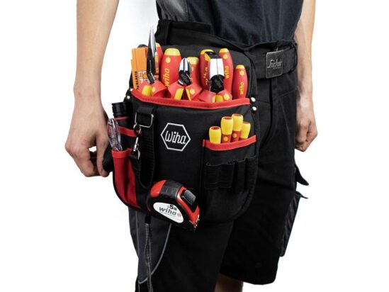 electrician Tool Set, 18 Piece (inc. Belt Pouch) - Image 2