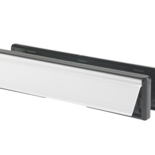 Letter Plate White (Visi-Packed) 300mm (12in)
