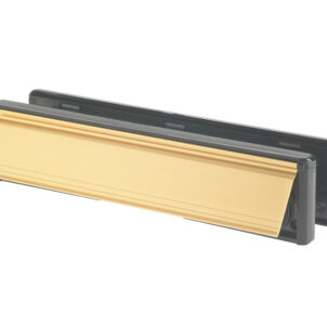 Letter Plate Gold (Visi-Packed) 300mm (12in)