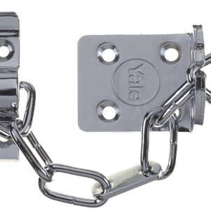 WS6 Security Door Chain - Chrome Finish