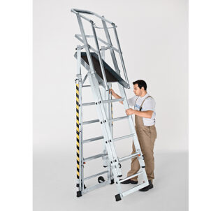 ZAP 1 Access Platform, Platform Height 1.0/1.3/1.6/1.8m 4 - 7 Rungs - Image 5
