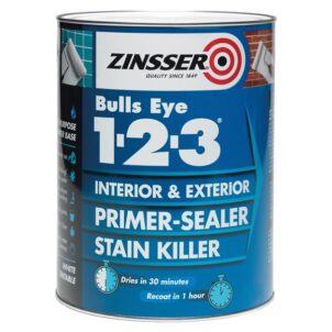 Bulls Eye® 1-2-3 Primer & Sealer Paint White 5 litre
