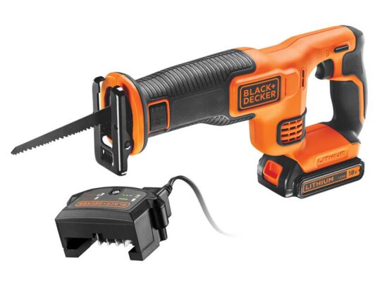 BDCR18C1 Reciprocating Saw 18V 1 x 1.5Ah Li-ion - Image 2