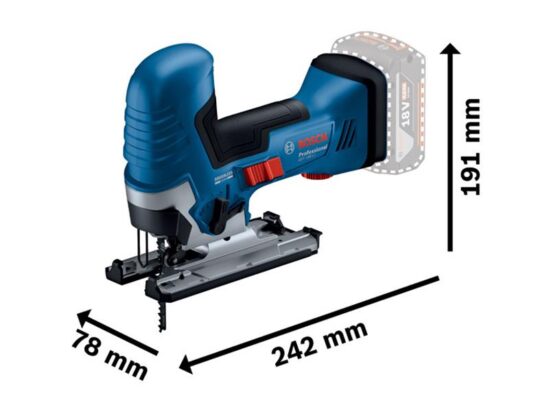 GST 18V-125 S Professional Jigsaw 18V Bare Unit - Image 2