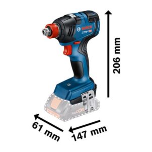 GDX 18V-200 Professional Impact Driver/Wrench 18V 2 x 5.0Ah Li-ion - Image 2