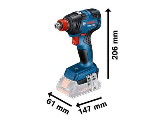 GDX 18V-200 Professional Impact Driver/Wrench 18V 2 x 5.0Ah Li-ion - Image 2