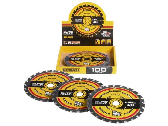 24T ELITE™ Series 165mm Circular Saw Blade CDU (10 Blades) - Image 2