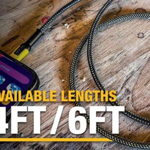USB C to USB C 100W Reinforced Charging Cable 1.8m (6ft) - Image 4