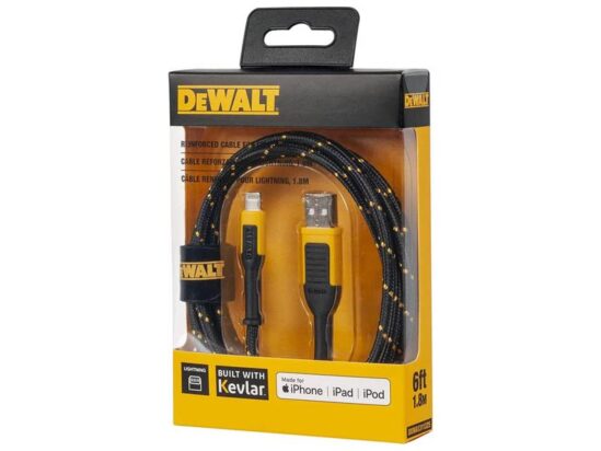 USB A to Lightning® Reinforced Charging Cable 1.8m (6ft) - Image 2