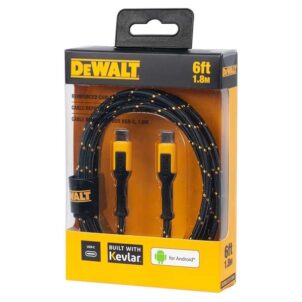 USB C to USB C Reinforced Charging Cable 1.8m (6ft) - Image 2