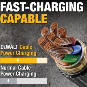 USB C to Lightning® Reinforced Charging Cable 1.2m (4ft) - Image 5