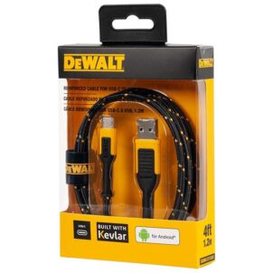 USB A to USB C Reinforced Charging Cable 1.2m (4ft) - Image 3