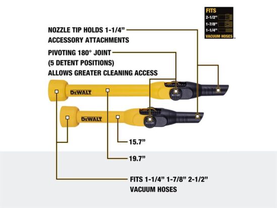 DXVA00-1200E Pivoting Extension Wands - Image 5