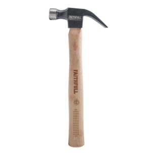 FSC Hickory Claw Hammer 454g (16oz) - Image 2