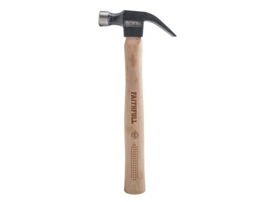 FSC Hickory Claw Hammer 454g (16oz) - Image 2