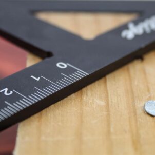 Prestige Centre Finder Gauge Black Aluminium 100mm - Image 8