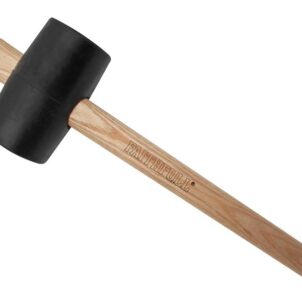 FSC Black Rubber Mallet 16oz
