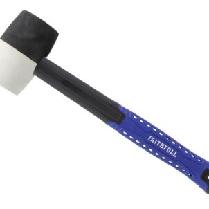 Black & White Fibreglass Mallet 16oz