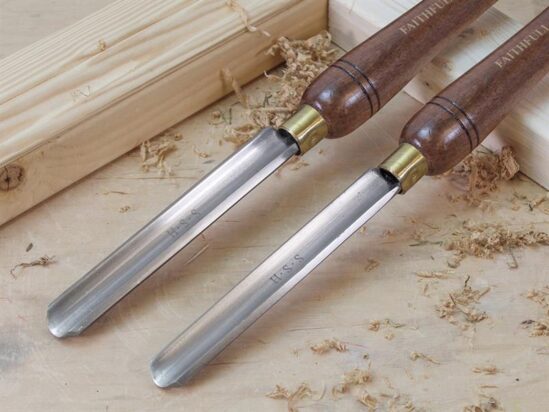 HSS Turning Chisel Wooden Boxed Set, 8 Piece - Image 7