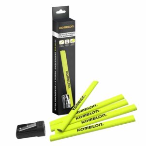 Carpenters Pencil and Sharpener Set, 10 Piece
