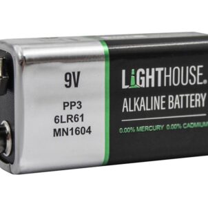 9V LR61 Alkaline Battery 1100 mAh (Single Pack) - Image 5