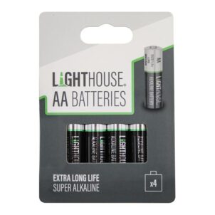 AA LR6 Alkaline Batteries 2400 mAh (Pack 4) - Image 8