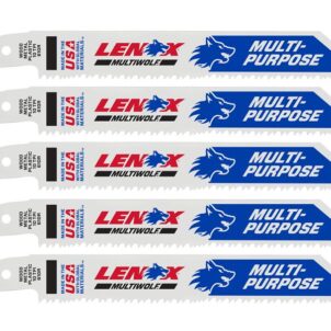 MultiWolf Wave Edge Reciprocating Saw Blade 152 x 19 x 0.9mm 10 TPI (Pack 5) - Image 2