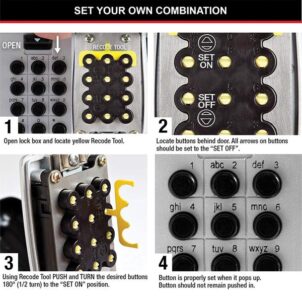 5423E Push Button Select Access® Key Safe - Image 7