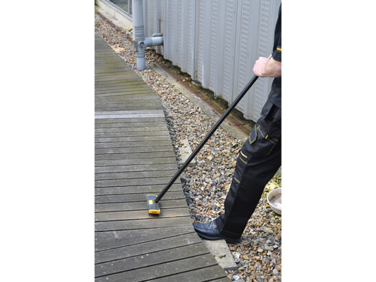Heavy-Duty Scrub Brush Soft Grip 200mm (8in) NO Handle - Image 7