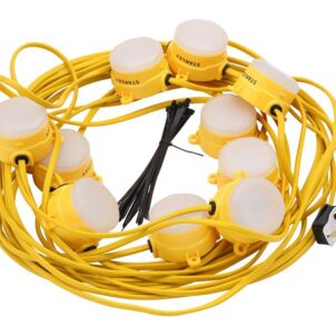 Interconnectable Festoon Kit 8 LED Bulbs 240V 16.5m